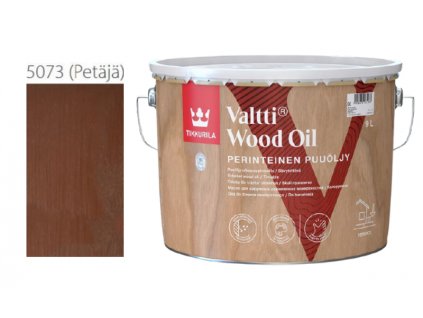Tikkurila Valtti Wood Oil - PUUÖLJY - 9L - 5073 - ořech - Petäjä  + dárek v hodnotě až 200Kč k objednávce