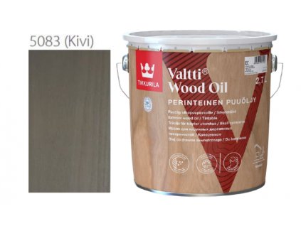 Tikkurila Valtti Wood Oil - PUUÖLJY - 2,7L - 5083 - Kivi  + dárek dle vlastního výběru k objednávce