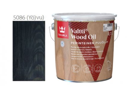 Tikkurila Valtti Wood Oil - PUUÖLJY - 2,7L - 5086 - Yö - námořní modrá - navy blue  + dárek dle vlastního výběru k objednávce