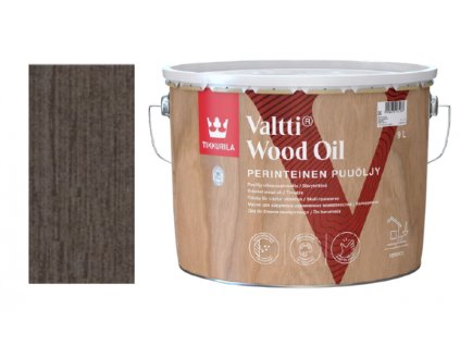 Tikkurila Valtti Wood Oil - PUUOLJY - 9L - 5088 - Turve  + dárek v hodnotě až 200Kč k objednávce