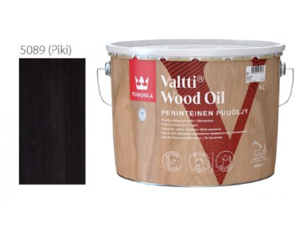 Tikkurila Valtti Wood Oil - PUUOLJY - 9L - 5089 - Piki  + dárek v hodnotě až 200Kč k objednávce