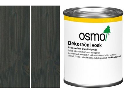 Osmo Dekorační vosk transparentní 0,125L 3118 Šedý granit  + dárek k objednávce nad 1000Kč