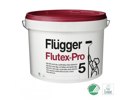 Flügger FLUTEX PRO 5 (Omyvatelná malířská barva) 9,1L  + dárek dle vlastního výběru k objednávce