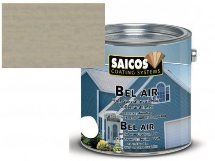 Saicos BelAir vodou ředitelný olejový nátěr - skalně šedá transparentní- felsengrau transparent- 720071; 0,75L  + dárek k objednávce nad 1000Kč
