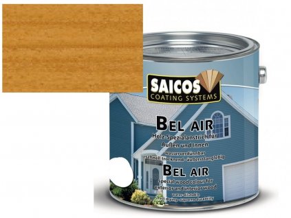 Saicos BelAir vodou ředitelný olejový nátěr - dub transparentní - eiche transparent 720086; 2,5L  + dárek dle vlastního výběru k objednávce
