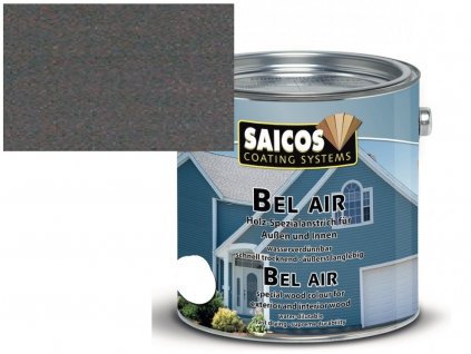 Saicos BelAir vodou ředitelný olejový nátěr - antracit transparentní - anthrazit transparent 720092; 0,75L  + dárek k objednávce nad 1000Kč