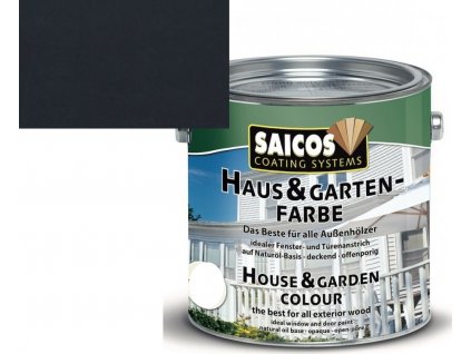 Saicos barva pro dům a zahradu šeď antracit 2791; 2,5L  + dárek dle vlastního výběru k objednávce