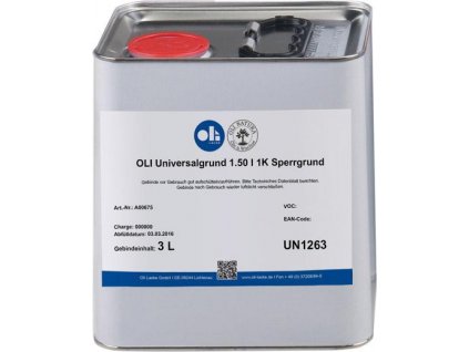 Oli-Lacke - OLI-UNIVERSALGRUND 1.50 (Univerzální primer) 3L  + dárek v hodnotě až 200Kč k objednávce