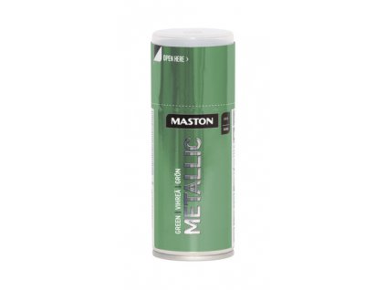 Maston METALLIC (Dekorativní sprej s kovovými pigmenty) zelená - green  + dárek k objednávce nad 1000Kč