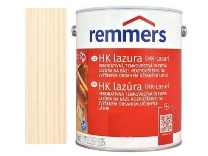 PROMÁČKNUTÁ A POTRHANÁ PLECHOVKA - Remmers HK-LASUR 10L 2268 Bílá - Weiß - Bialy