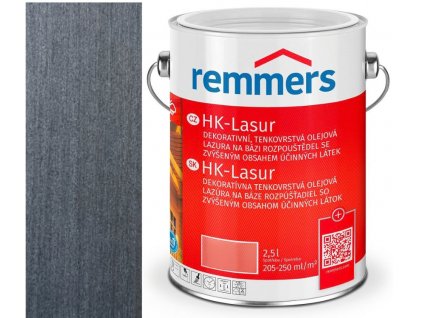 REMMERS HK Lasur Grey Protect* 2,5L Grafitově šedá Graphitgrau 2265 FT 25416