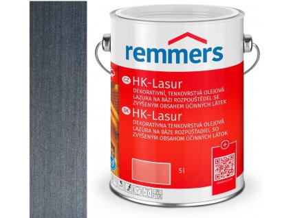 REMMERS HK Lasur Grey Protect* 5L Grafitově šedá Graphitgrau 2265 FT 25416