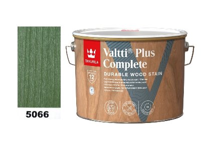 Tikkurila VALTTI PLUS COMPLETE - 2,7L - 5066 - jedlově zelená - Lehti  + dárek k objednávce nad 1000Kč