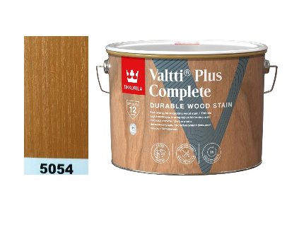 Tikkurila VALTTI PLUS COMPLETE - 9L - 5054 - modřín - kantarelli  + dárek k objednávce nad 1000Kč