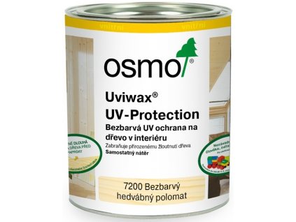 Osmo uviwax UV Ochrana 2,5L 7200 bezbarvý hedvábně matný  + dárek dle vlastního výběru k objednávce
