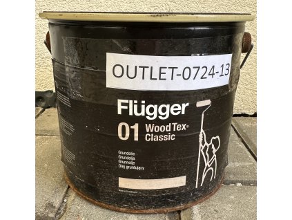 PO EXPIRACI - Flügger Wood Tex Classic 01 Oil Primer (dříve 90 Classic) - impregnace 3L  + dárek k objednávce nad 1000Kč