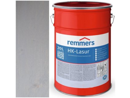 POŠKOZENÝ OBAL - Remmers HK-LASUR 20L 2257 (RC-970) Stříbřitě šedá + dárek v hodnotě až 200Kč k objednávce