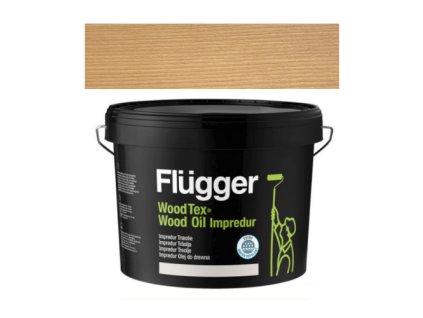 NAMÍCHANÝ ODSTÍN - Flügger Wood Tex Wood Oil IMPREDUR 3L U-801