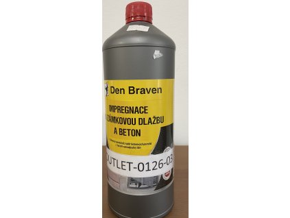 PO EXPIRACI - Den Braven - Impregnace na zámkovou dlažbu a beton 1L