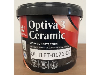 PO EXPIRACI - OPTIVA 3 CERAMIC SUPER MATT 2,7L  + dárek k objednávce nad 1000Kč