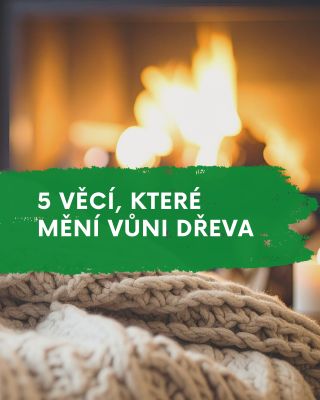 🪵 Každý kus dřeva má svůj vlastní charakter a vůni. Co všechno dokáže vůni proměnit? 💬