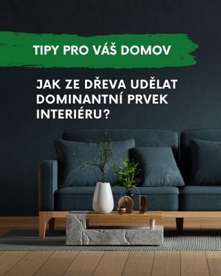 🎨 Kontrast barvy a dřeva umí zázraky – zvýrazní strukturu, dodá hloubku a přinese do prostoru energii. Zkuste kombinace,...