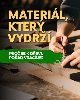 Dřevo je materiál, který se časem mění. Když je ale správně ošetřené, vydrží déle a zachová si svůj vzhled i vlastnosti....
