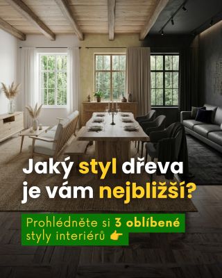 🏡🪵 Dřevo dokáže změnit atmosféru celého interiéru. Stačí jiný odstín nebo styl a stejný prostor působí úplně jinak. Který...