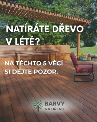 Teplé počasí ☀️ neznamená, že je ideální čas na natírání. Problém není jen příliš vysoká teplota, ale i rozpálený povrch...