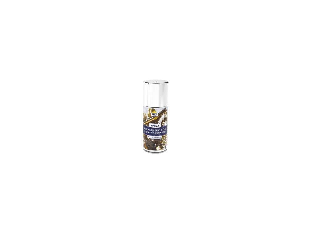 Max Color stříbrná dekorační barva ve spreji, 150 ml