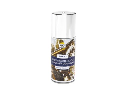 Max Color stříbrná dekorační barva ve spreji, 150 ml