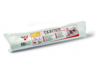 Zakrývací fólie TARGET 2 x 50 m, půlmetrová role HDPE, 7 my.