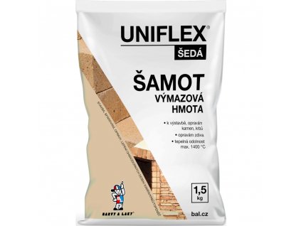 Uniflex šamotová výmazová hmota, 1,5 kg