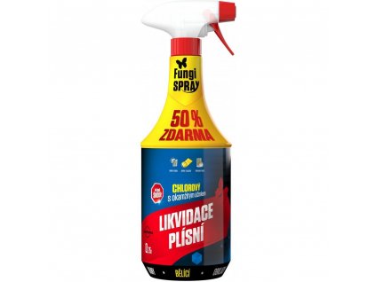 Fungi spray likvidace plísní ve spreji chlorový 0,75l 500ml+50%
