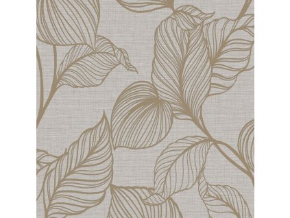 Vliesová tapeta Listy, tapeta s vinylovým povrchem 111298, Botanica, Vavex