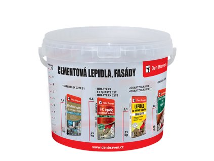 Kbelík na záměsovou vodu pro sypké směsi