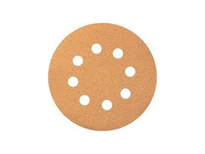 SMIRDEX® 820 POWER LINE Brusný papír disk 8 děr, suchý zip, ALOX suché broušení, pr. 125 mm