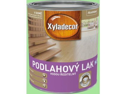 Xyladecor podlahový lak na vodní bázi, lesk