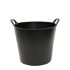 Vědro FLEXI (Rozměry 23 l, Barva černá)