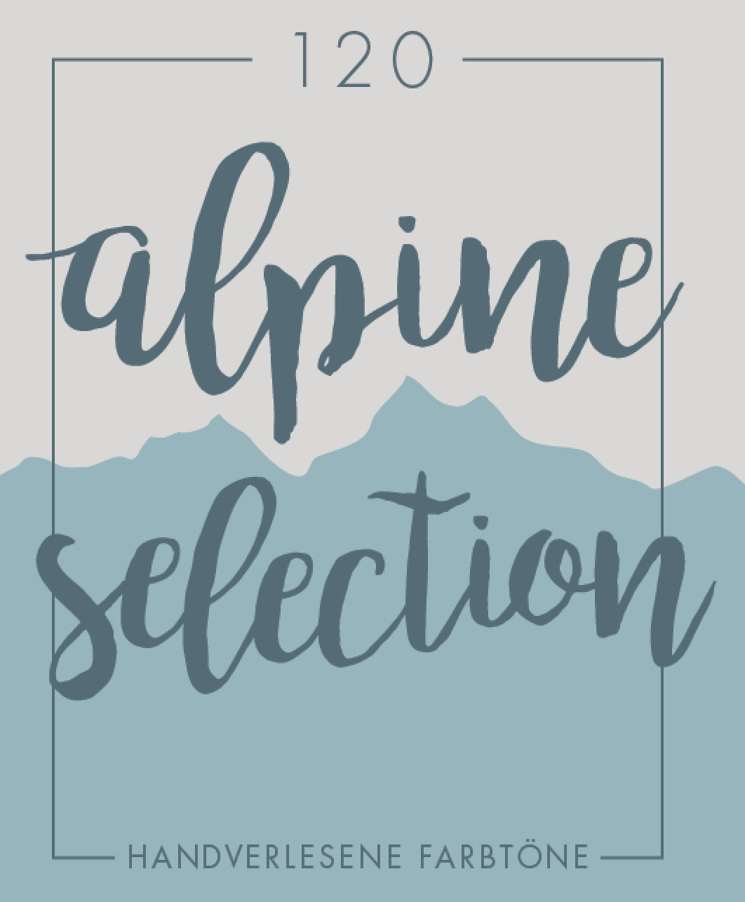 Vzorník ADLER Alpine selection - míchané barvy