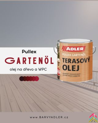 🌿 Perfektní péče o dřevo i WPC na jednom místě 🌿 Adler Pullex Gartenöl je kvalitní olej, který ochrání a zvýrazní...