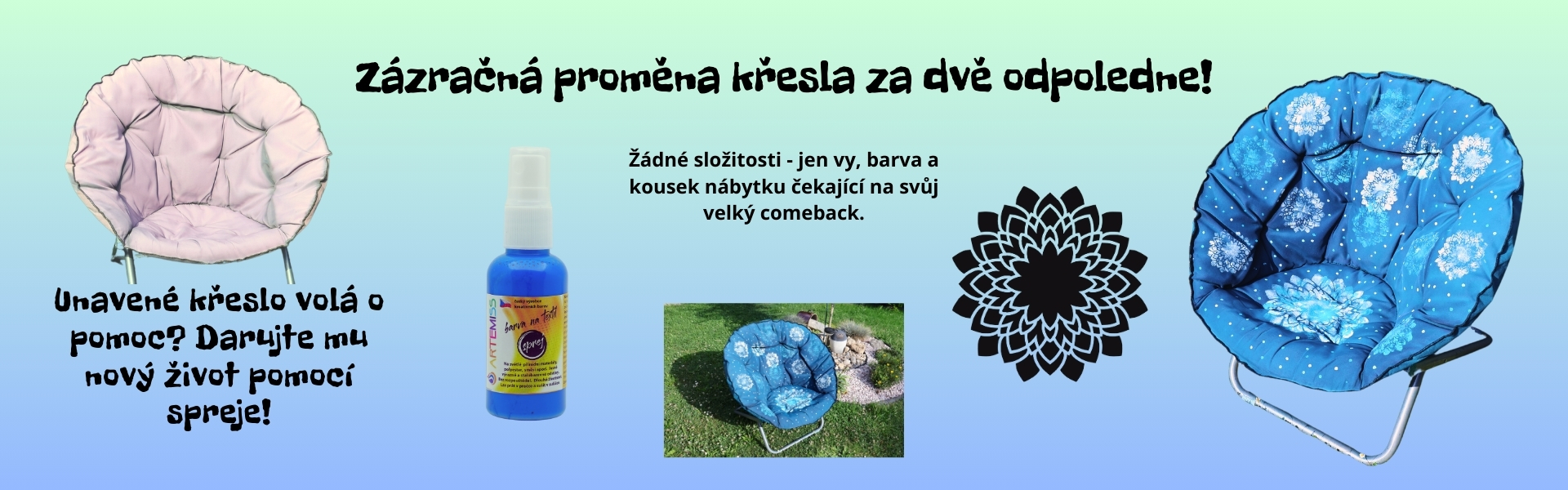 Renovace vyšisovaného potahu