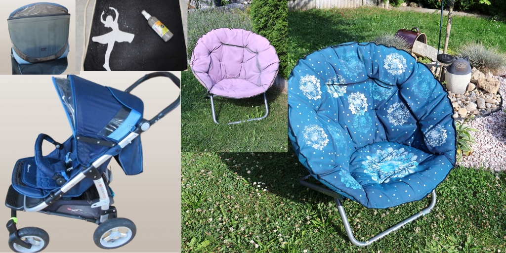 Příklady renovace vyšisovaných potahů barvami ve spreji Artemiss