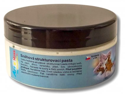 sněhová pasta