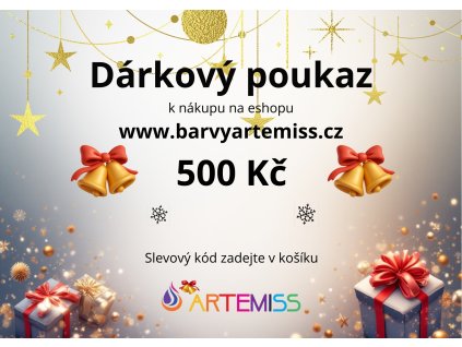 Dárkový poukaz 500,- s předplatným na dopravu