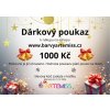 Dárkové poukazy 1000 s dopravou