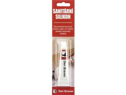 1318999 den braven sanitarni silikon 23ml