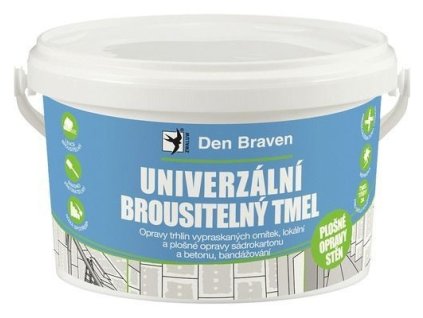 1323577 den braven univerzalni brousitelny tmel 2v1 5kg
