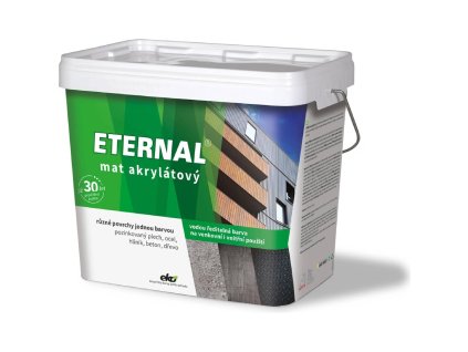 Eternal MAT akrylátový - 10kg (Varianta RAL 7016 Antracitová šedá)