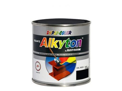 Alkyton hladký matný 0,25l (Varianta RAL 9005 černá)